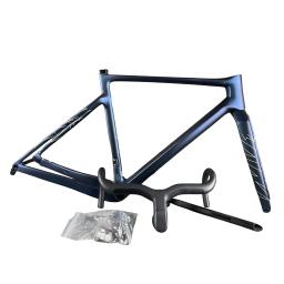 2025 quadro de bicicleta carbono ultraleve completo interno viciado cascalho roteamento carbono disco estrada conjunto quadros carbono quadro da bicicleta - Image 3