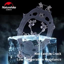 Naturehike Anti-Slip Microspike Tênis, Caminhadas Crampon, Caminhada com neve ao ar livre, Escalada no gelo, Fundo de aço inoxidável, 19/13, Inverno - Image 6