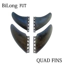 Prancha de surf Fin Keel Quad Fin, Preto Surf Fin Surf, Vidro de desempenho esportivo aquático, PG Fins, BiLong, Controlador FUTURO - Image 1