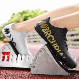 Sapatos profissionais de atletismo, Tênis cravados antiderrapantes, Sapatos de treinamento leve, Sapatos confortáveis de pato mandarim - Image 6