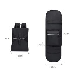1x mochila de skate dobrável durável saco de skate para homens e mulheres mochila esportiva leve e versátil - Image 3