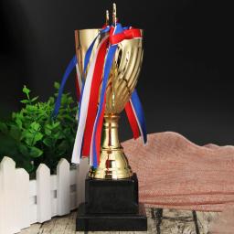 Gold Award Troféu Copas, Escultura em metal Troféus para o vencedor, Copas de futebol infantil, Lembranças infantis - Image 2