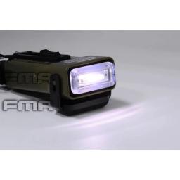 Paintball Airsoft Funcional Strobe Luz Capacete, voo marcador, FMA, MS2000, TB702 - Image 3