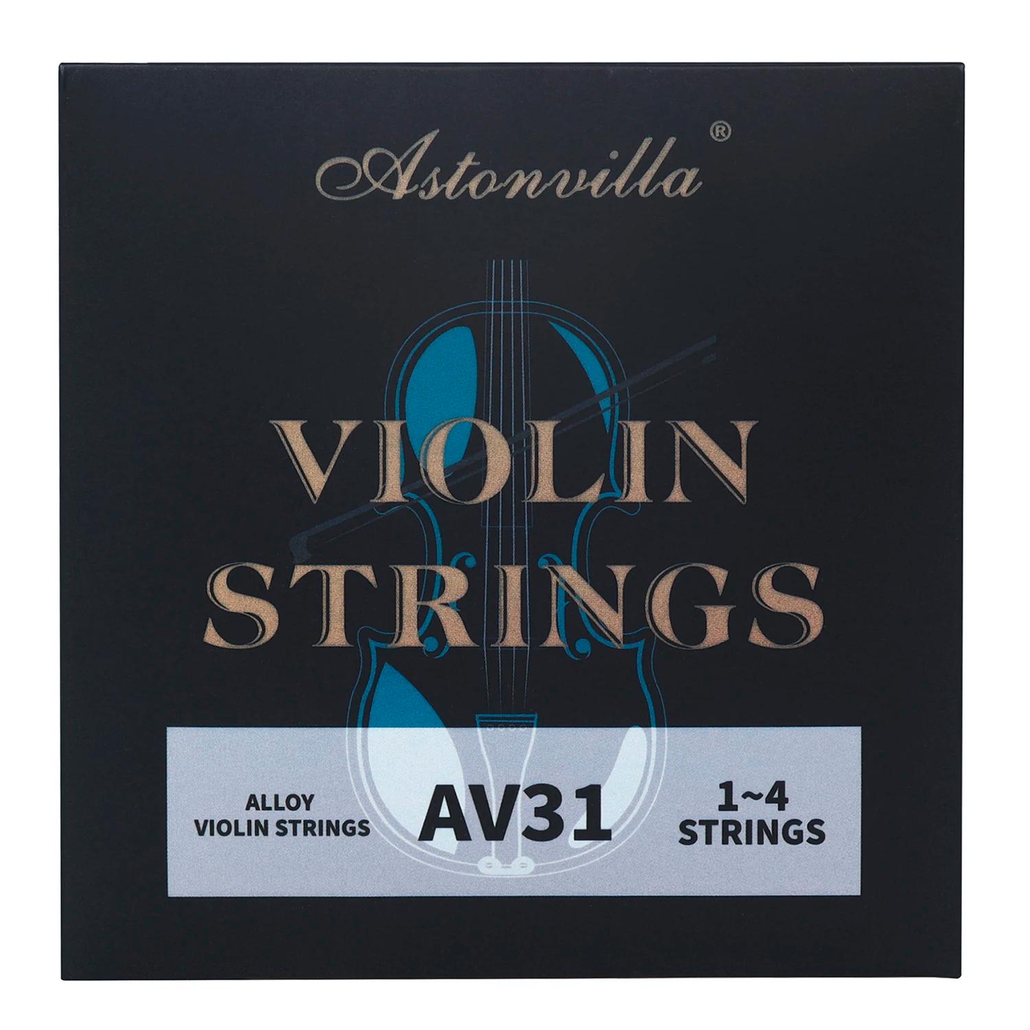 Astonvilla-Violino Violino Profissional Cordas, cordas, acessórios para instrumentos musicais, peças, alta qualidade, E-A-D-G, 4, alta qualidade - Image 6