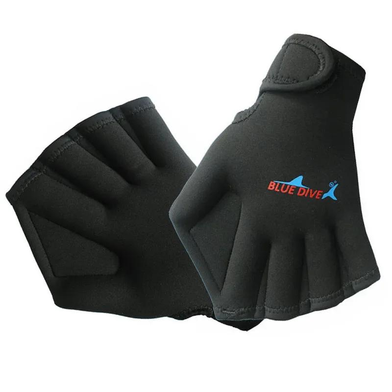 Luvas De Mergulho De Neoprene Para Adultos, Luvas De Natação, Webbed De Mão, Equipamento De Mergulho, Pás Sem Dedos, Treinamento De Natação - Image 1