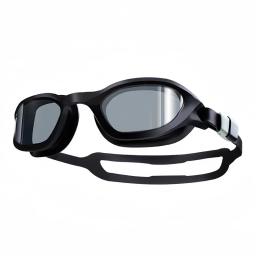 Óculos de natação profissional adulto crianças esportes óculos de natação lente óptica hd à prova dwaterproof água anti nevoeiro grande quadro piscina óculos - Image 1