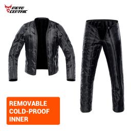 Jaqueta impermeável Motocicleta e Calças Terno, Armadura, Equipamento de Proteção, Jaqueta Motocross, Moto Equipamentos de Proteção, Verão, Inverno - Image 5