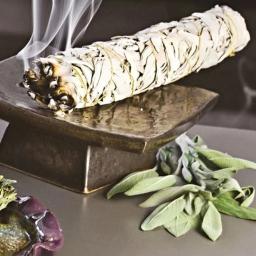 Pacote de sábio branco incenso, purificação doméstica, folha pura, meditação, limpeza doméstica, queima, aromaterapia, varas de manchas - Image 4
