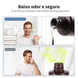 Anycubic-Resina De Lavagem De Água, Alta Precisão, Baixo Odor, Baixa Viscosidade, Suporte De 3 Maneiras, Lavagem Para LCD, Impressora 3D,Compre 2kg e ganhe 1kg grátis Somente para o Brasil - Image 4