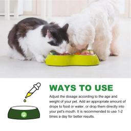 Pet UTI poderosa bexiga gotas, tratamento do trato urinário, multifunções Cranberry tratamento, cão e gato urinário, Pet Supplies, 60ml - Image 5