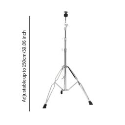 Heavy Duty Drum Stand com altura ajustável Percussão Tripé de suporte duplo para prática Performance de palco Sala de música - Image 6