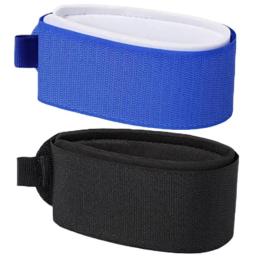 Correias de fixação de esqui tiras de esqui fita mais rápida ajustável envoltórios de esqui laços acessórios de snowboard almofadas tiras de ligação de snowboard - Image 1