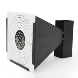 Coletor de arma de tiro, coletor de bola bb de aço especial de 14x14cm e 100 peças de papel de tiro para arma de paintball airsoft - Image 4