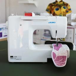 Máquina de costura pesada, 8 pontos embutidos, armação de metal, agulha dupla, multifuncional, 60W, casa, principiante, ferramentas de costura overlock - Image 2