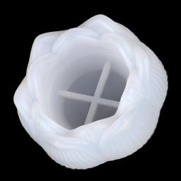 Lotus Forma Silicone Mold para DIY Artesanato Fazendo, resina epóxi Mold, 1Pc - Image 6