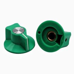 Botão do ajuste do volume para o amplificador da guitarra, áudio do reverberador, botão plástico, 29X16MM - Image 4