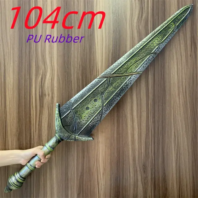 Espada Artorias, Cavaleiro de Pedra - Cosplay Dark Souls 1:1 para Halloween e Presentes Seguros em PU