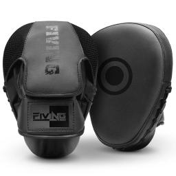 Luvas de couro focus para artes marciais, boxe para homens, mulheres, crianças, treinamento de boxe, soco curvo, karatê - Image 1