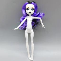 Multi-articular móvel monstro boneca corpo brinquedo monsterando bonecas do ensino médio 23cm corpo da boneca + cabeças de gato acessórios - Image 3