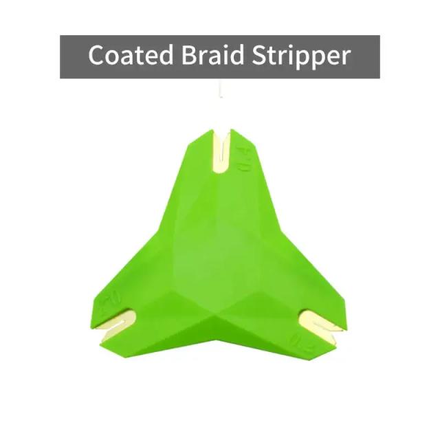 Ferramenta Multiuso para Pesca de Carpa - Stripper de Trança Revestida