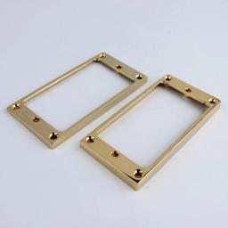 Anéis de montagem para captadores Humbucker, capa Frame, Flat Top, guitarra elétrica ou baixo, 6 cores disponíveis, 1 conjunto - Image 1