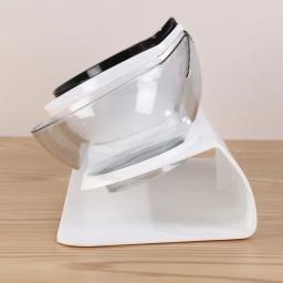 Recipiente antiderrapante elevado com tigelas para animais de estimação, alimentador pequeno, água, tigela do cachorro, 3 stand, triplo, 1 suprimentos, 3 níveis - Image 6