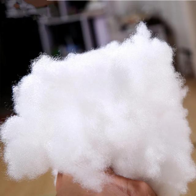 Algodão PP para Recheio de Sofás e Travesseiros, Poliéster Alta Elasticidade para Almofadas, Brinquedos e Roupas - Disponível em 200g e 500g