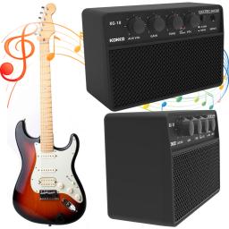 Amplificador de Mini Guitarra com Interface Universal, Amplificador Profissional, Leve, Carregamento USB, Viagem, Prática Diária, 6,35mm - Image 1
