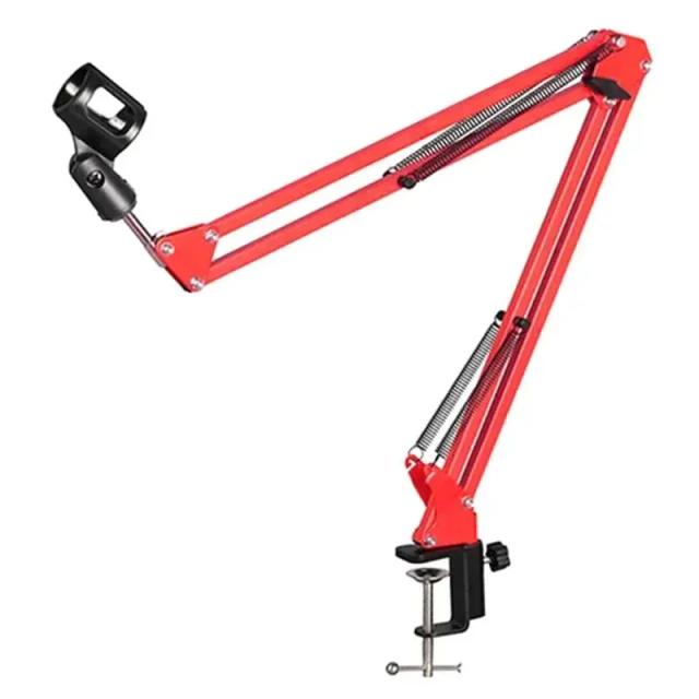 Suporte de Microfone Suspenso Tipo Boom Arm para Estúdio e Gravação Profissional