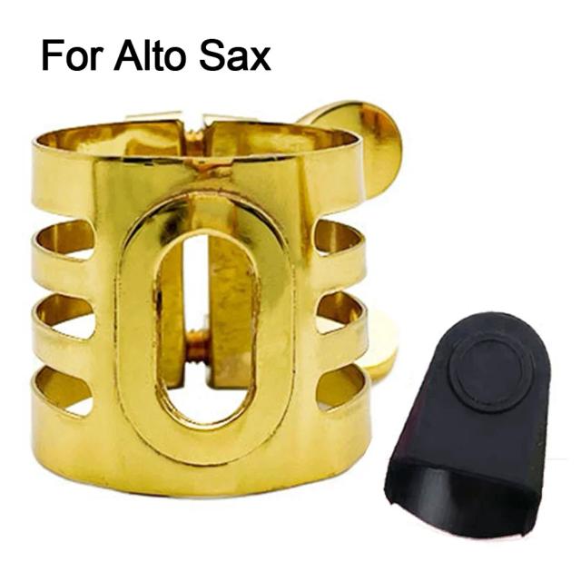 Braçadeira Ajustável para Saxofone e Clarinete com Tampa de Borracha