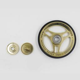 Roda de treinamento de bicicleta dobrável, peças de titânio, Brompton C Line P Line, roda fácil, 70mm, 2pcs - Image 5