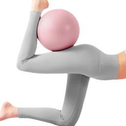 Bola de yoga em pvc mini exercício anti explosão yoga bola de fitness antiderrapante fisioterapia pilates bola treinamento interno - Image 3