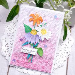 Flor grama série Metal corte morre, Scrapbooking estêncil morrer cortes, fazer cartão, artesanato decorativo em relevo, novo morre, 2024 - Image 6