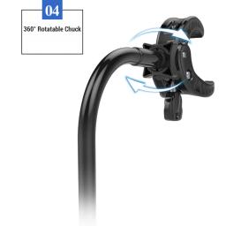 Secador de cabelo para cães e gatos de estimação, secador de cabelo, 360 graus ajustável, suporte de grampos dobráveis - Image 3