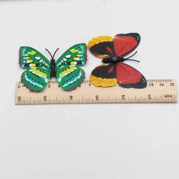 Conjunto de 10 ímãs de pvc para decoração de casa, borboleta, adesivos de parede, para quarto das crianças, diy, criativo, diy - Image 5