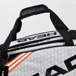 Saco de raquete de tênis impermeável com cabeça, mochila esportiva grande, saco de badminton de ginástica ao ar livre, raquete com alça, 4-9 - Image 3