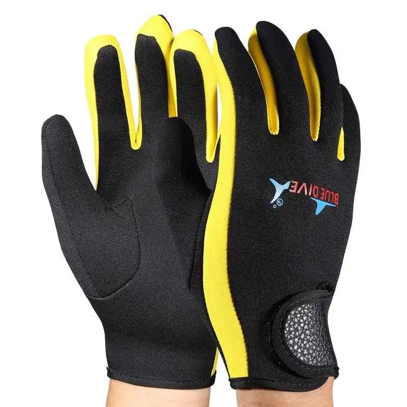 1 par/conjunto 3 cores luvas do esporte da água mergulho neoprene mergulho snorkeling caiaque surf água esporte luvas - Image 1