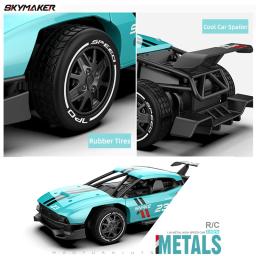Sulong-Metal RC Carro Brinquedos para Meninos, 1:24, 2.4G, Alta Velocidade, Controle Remoto, Mini Modelo de Escala, Veículo Elétrico, Presente - Image 4
