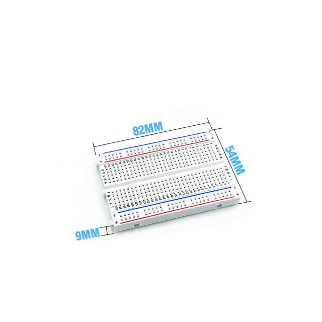 Breadboard 830/400 Pontos Sem Solda para Circuitos Eletrônicos