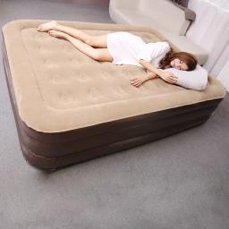 Colchão de acampamento auto inflável, Colchão inflável único grosso para dormir, Caminhadas Air Mat, Impermeável - Image 4
