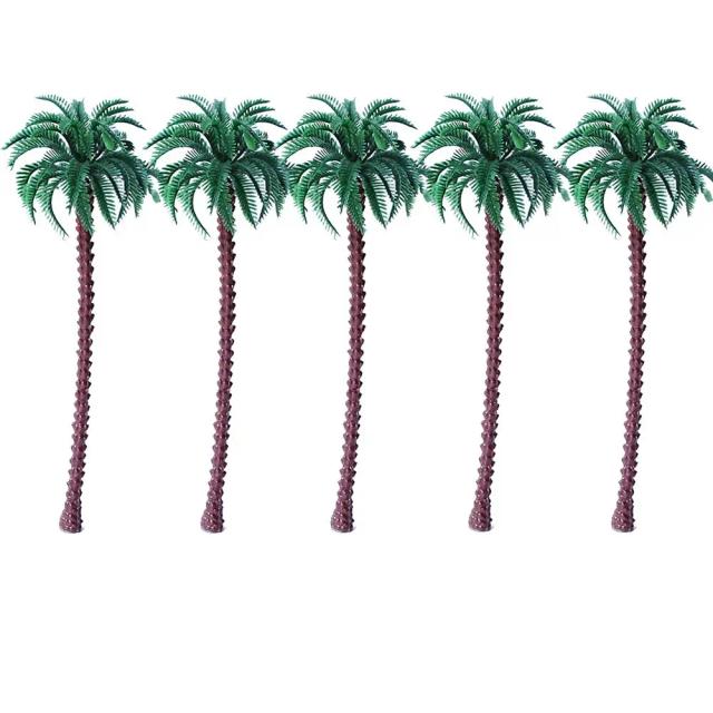 Árvore de Transporte em Coconut Palmeira para Cenários de Artesanato e Projetos DIY - Conjuntos de 5, 10 e 20 Peças