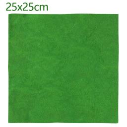 Tapetes para decoração de jardim, modelo miniatura de relva, escala paisagem, trem, paisagem, cenário, layout de construção, 25cm - Image 6