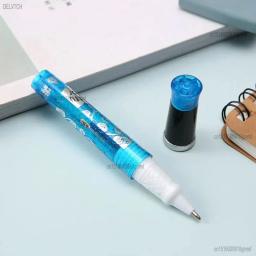 6 conjunto de cores lavável glitter tatuagem gel caneta tinta 1.0mm ponta arte graffiti desenho pintura marcação diy decoração da pele papelaria - Image 6