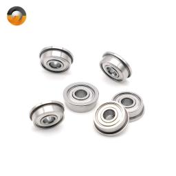Rolamento de esferas Deep Groove Flange, Skate De Aço, Eixo Radial, 4x11x4mm, F694ZZ ABEC-7, 10Pcs - Image 5