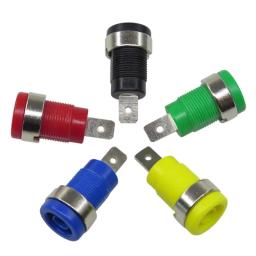 Isolado de Segurança Banana Plug Socket, Jack Panel Mount, Binding Post Connector, Multímetro Soquete, Banana Cabeça Fêmea, 4mm, 32A, 20Pcs - Image 2