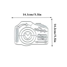 Big Camera Cut Morre Scrapbook, Embossing Cartões de Papel Fazendo Ferramenta, DIY Artesanato De Papel Decorativo, Recém-chegados, 2022 - Image 6