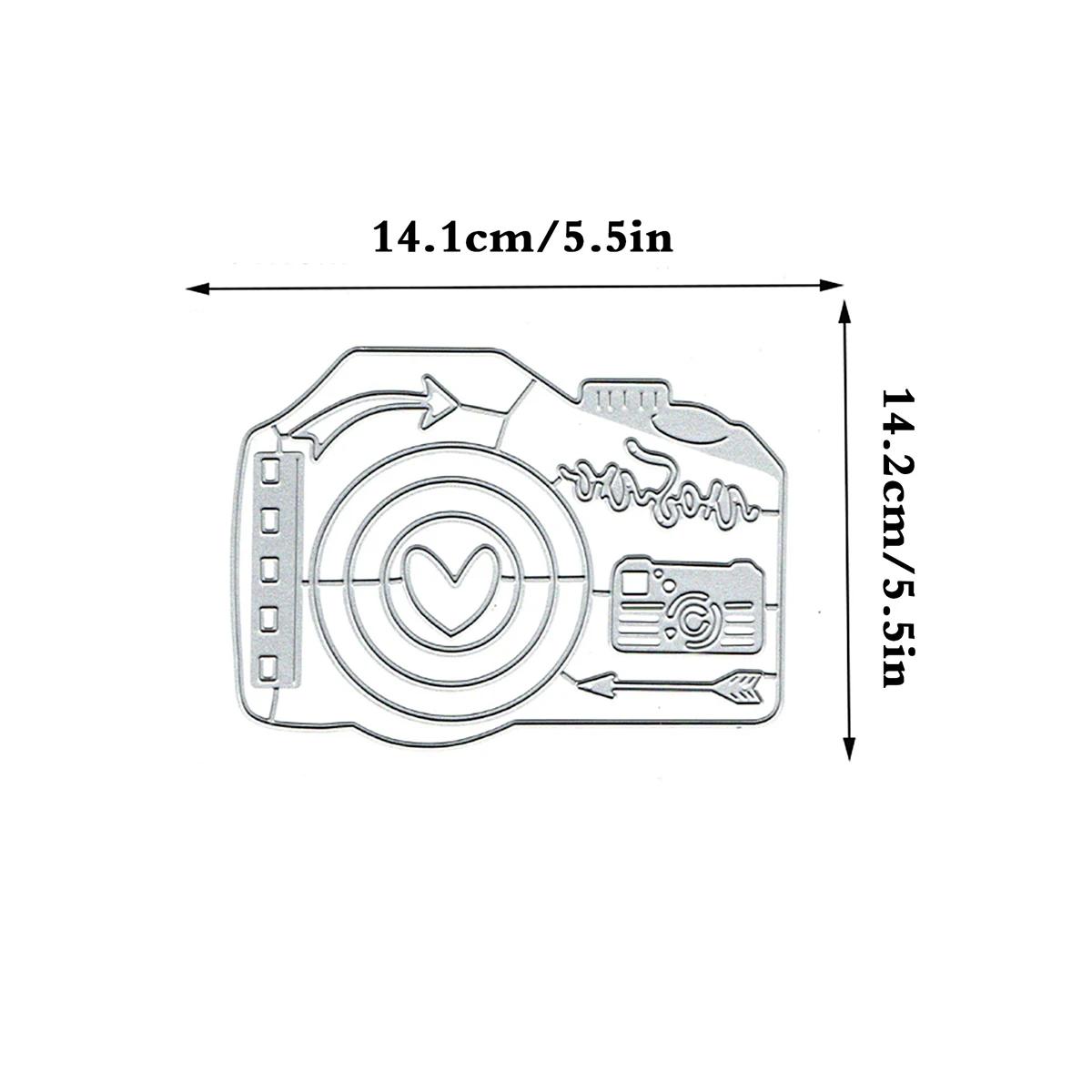Big Camera Cut Morre Scrapbook, Embossing Cartões de Papel Fazendo Ferramenta, DIY Artesanato De Papel Decorativo, Recém-chegados, 2022 - Image 1