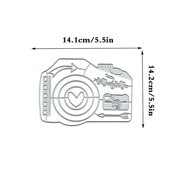 Ferramenta Big Camera Cut para Scrapbook: Crie Cartões de Papel Decorativos com Embossing em 2022