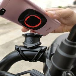 2023 novo suporte do telefone ajustável bloqueio de segurança para bicicleta mountain bike mobile hold motocicleta scooter guiador montar suporte - Image 1