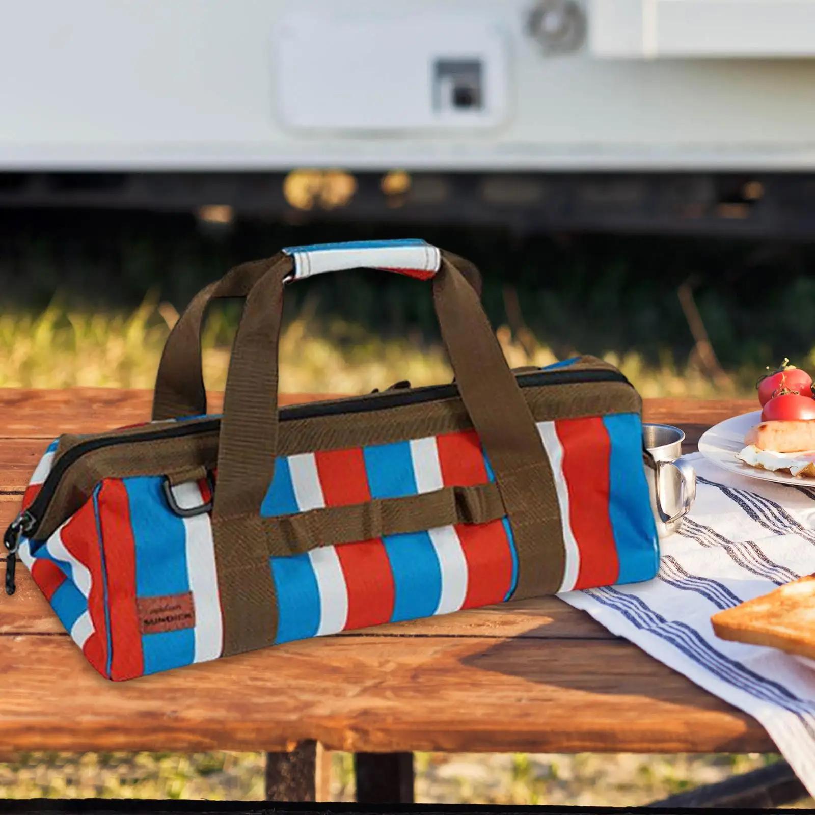 Bolsa de armazenamento de estacas de barraca portátil, barraca de acampamento, bolsa de unhas, suporte de tecido oxford, sacola à prova d'água para pesca, jardim - Image 1